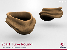*viscon* Mesh Scarf Tube Round