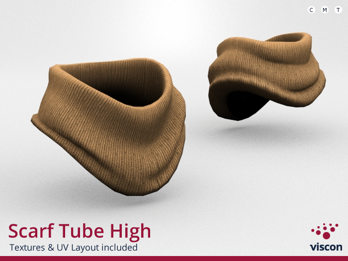 *viscon* Mesh Scarf Tube High