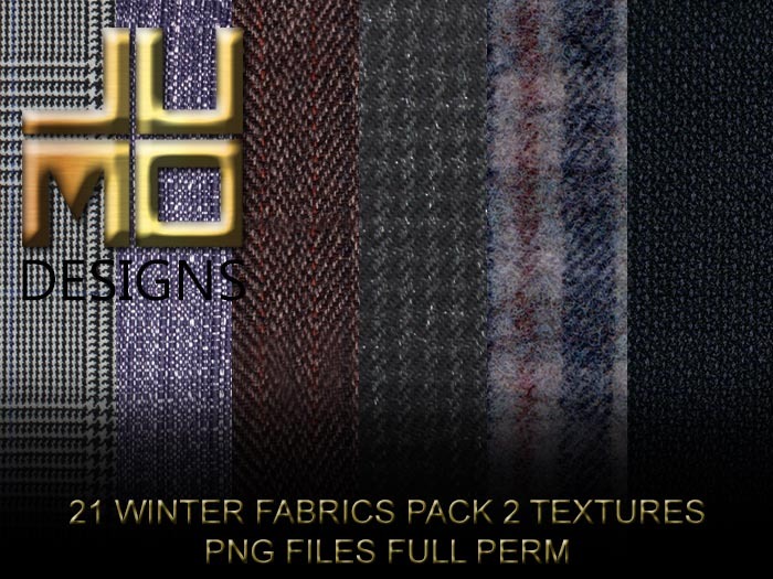 .:JUMO:. Winter Fabrics Pack 2 Textures