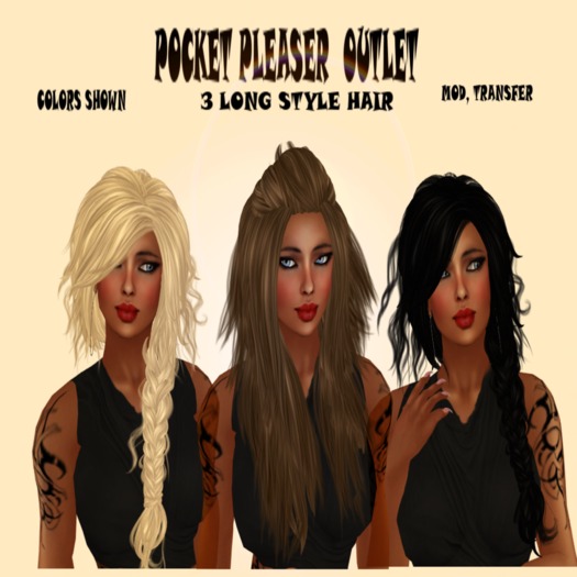 PPS 3 LONG STYLE HAIR