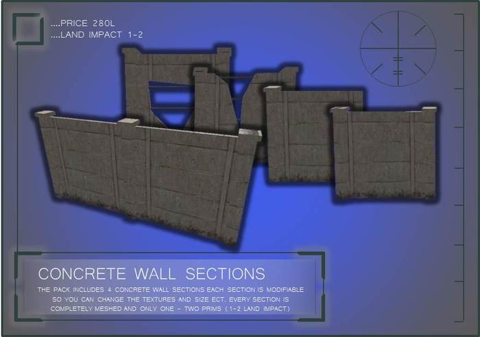 JVT //// CONCRETE WALL SECTIONS