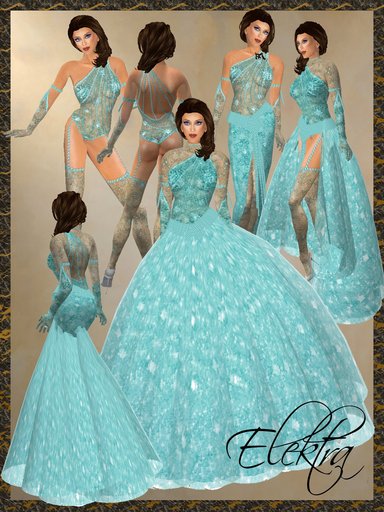 *Goddess* Elektra in Turquoise