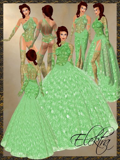 *Goddess* Elektra in Emerald