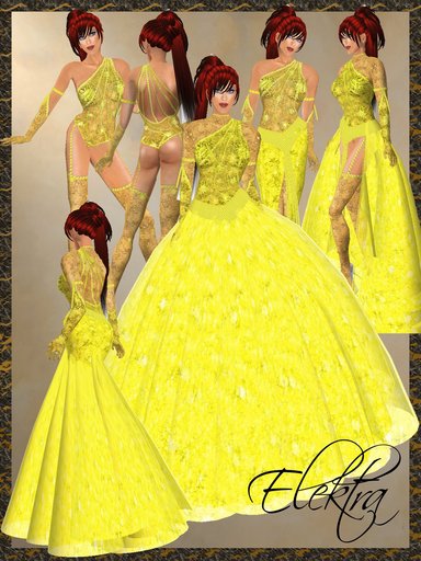 *Goddess* Elektra in Amber