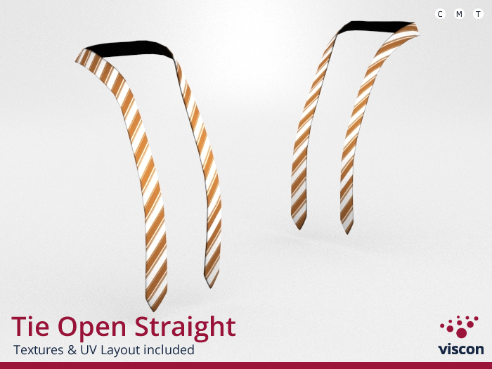 *viscon* Mesh Tie Open Straight