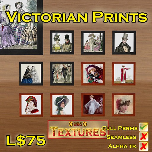 USC Textures - Victorian Prints 