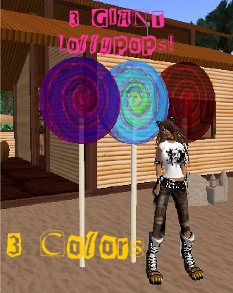 Giants Lolly Pops (3 colors)