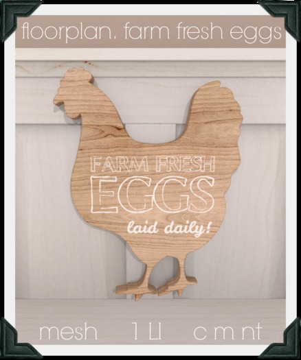 floorplan. farm fresh eggs [ boxed ]