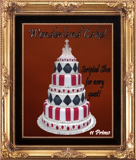 Wonderland Cake 11 Prims
