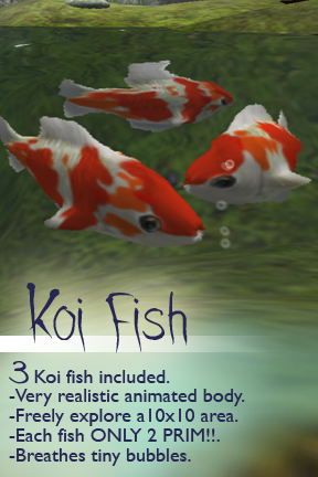 Japanese Koi Fish (Red/White)