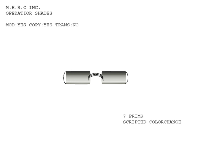 M.E.R.C INC. Operators Shades 