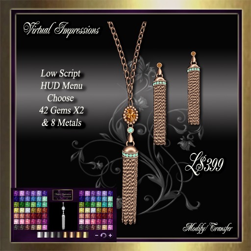 Virtual Impressions Beverley Texture Change Jewelry