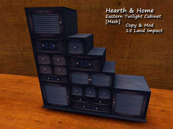 ~H&H~ Eastern Twilight Cabinet