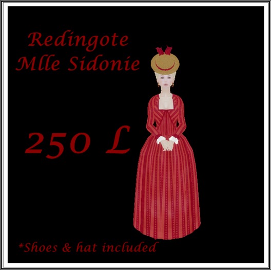 Redingote Mlle Sidonie