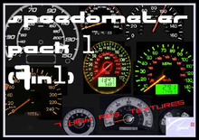 Speedometer textures pack 1 (7in1)