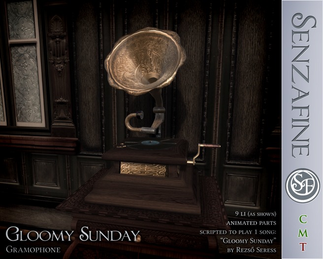 .:SF:. "Gloomy Sunday" Gramophone