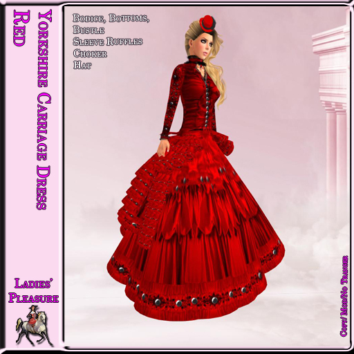 ~LP~Yorkshire Carriage Dress (Boxed) 