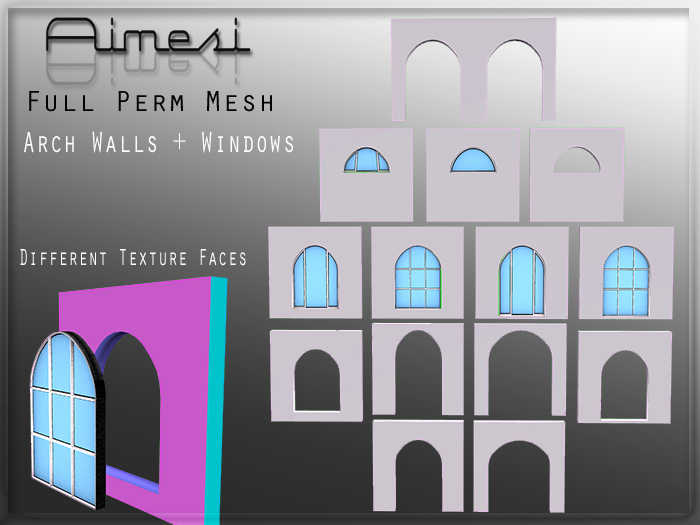 Aimesi Arch Walls and Windows V1