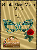 *Goddess* Gypsy Gold Mesh Mask