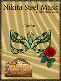 *Goddess* Nikita Green Steel Mask