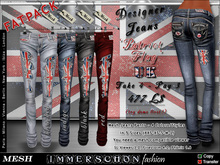 Immerschoen-BodyCult MESH Jeans Patriot UK Fatpack.