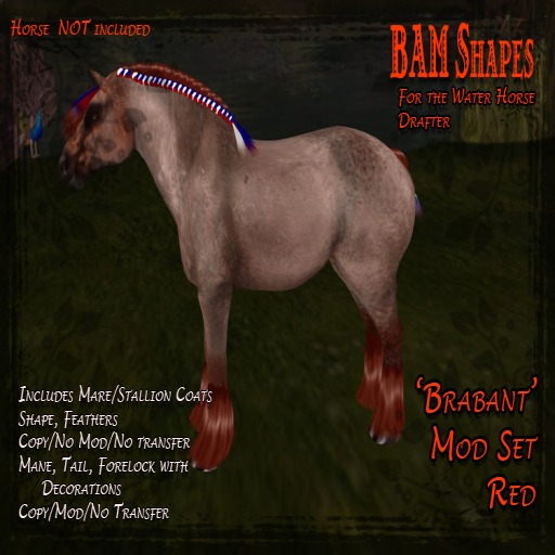 Brabant RedRoan FullMod *BAM*