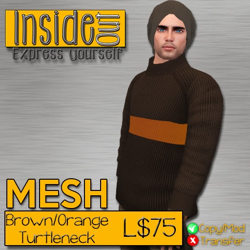 MESH Turtleneck  Goldenrod