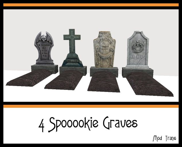 4 spookie graves