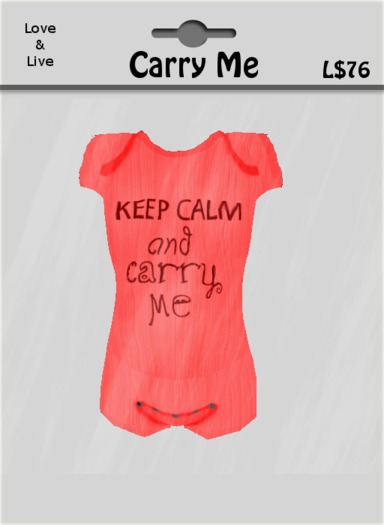 ~*L&L*~ TD {Keep Calm & Carry Me} BOXED
