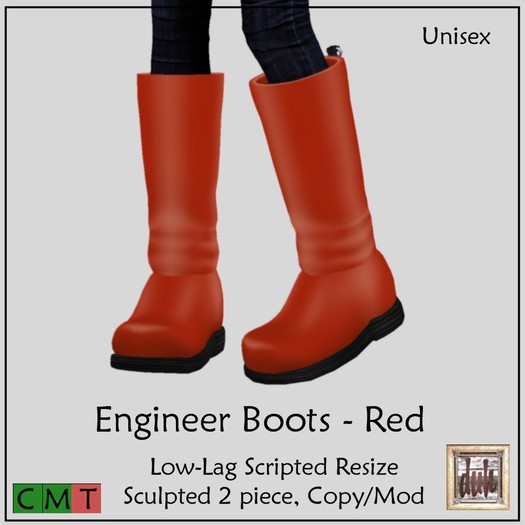 ::Duh!:: Engineer Boots - Orange