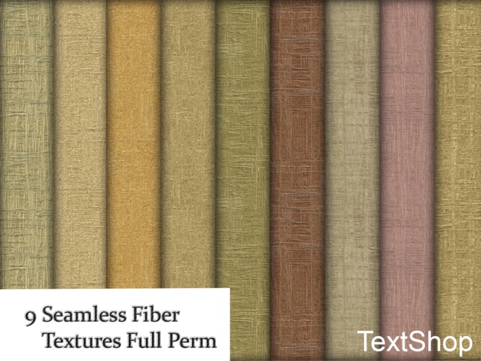 9 Full Perm Seamless Fiber Textures