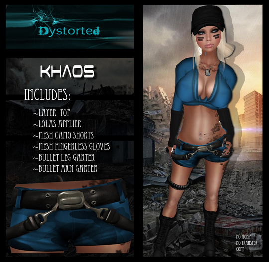 .:Dystorted:.Khaos Camo Blue  