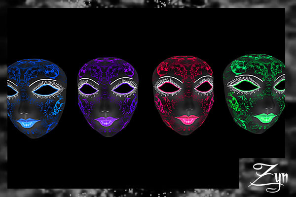 Zyn ~ Venetian Mask ~ Day/Night Spirit