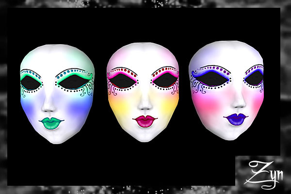 Zyn ~ Venetian Masks ~ Geisha