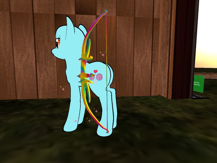 Pony Rainbow Bow
