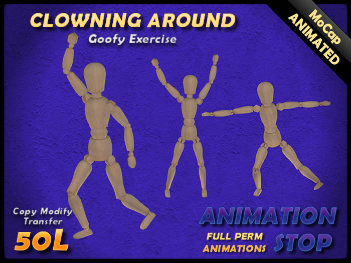 Animation Stop - Clowning Around 02 Full Perm Box