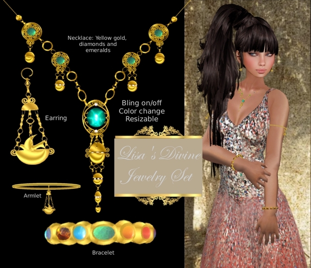 Lisa's Divine Jewelry Set ([***])