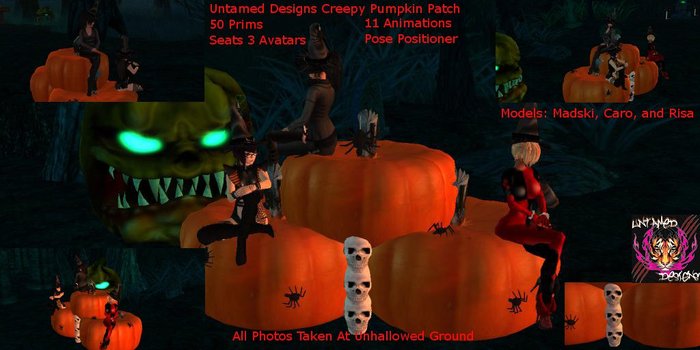Untamed Designs Creepy Pumpkin Patch