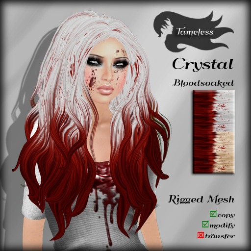 Tameless Hair Crystal (MESH) - Bloodsoaked Halloween