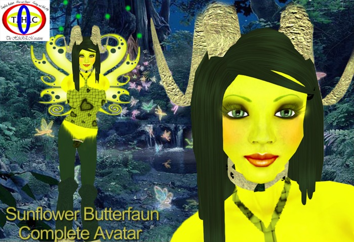 ! THC ! Sunflower Butterfaun Complete Avatar