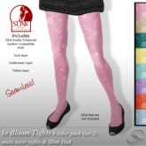 [Stellar] Fishnet & Bow Stockings - 4 color pack - Slink HUD