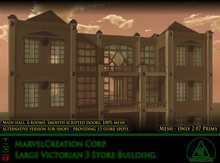 MarvelCreation Corp. Victorian 3store Building [Pack]
