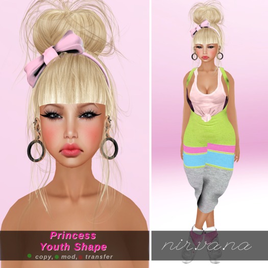 nir.va.na - Princess Youth Shape