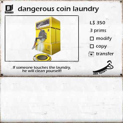 Joke Factory* dangerous Laundry