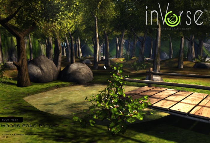 ☰ inVerse ☰ Woods Pond Patch Couple/friends anims 