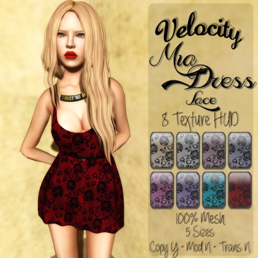 VELOCITY Mia Dress (Lace)