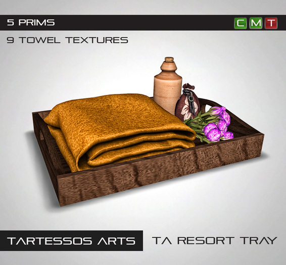 ::TA Resort Towel Tray - Copy
