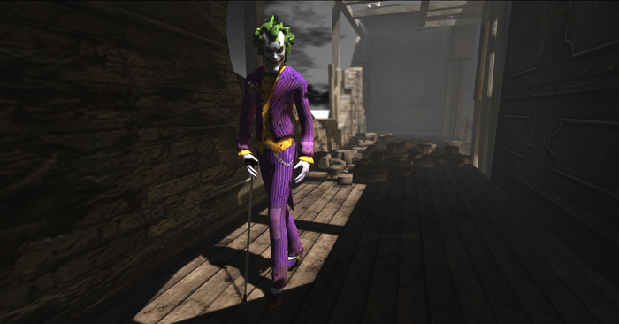 Halloween - Joker Rigged Mesh Outfit 