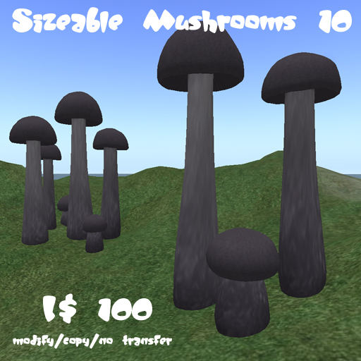 Sizeable Mushrooms 10