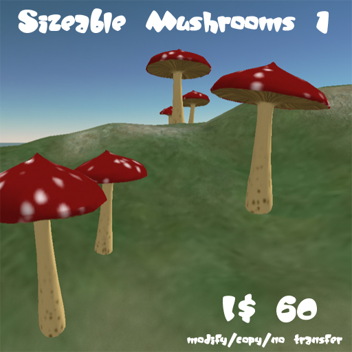 Sizeable Mushrooms 1